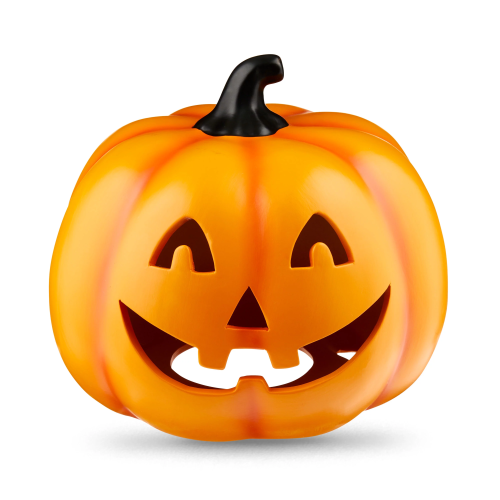 Halloween Clay Jack-o&reg;-Lantern Outdoor Decoration, Orang