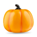 Halloween Clay Jack-o&reg;-Lantern Outdoor Decoration, Orang