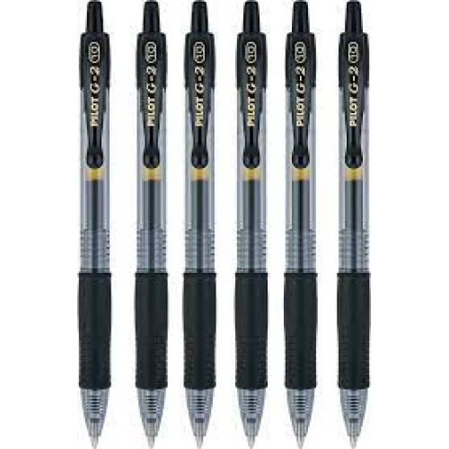 Pilot G2 Premium Retractable Gel Ink Rolling Ball Pen, Fine, Black, 20 Count (31732)