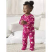 Gerber Baby & Toddler Girls Microfleece Blanket Sleeper Pajamas, 2-Pack, Sizes 0/3M-5T 