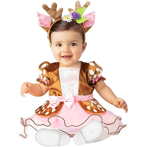 InCharacter Costumes Deer Tutu Halloween Costume Set Female, 