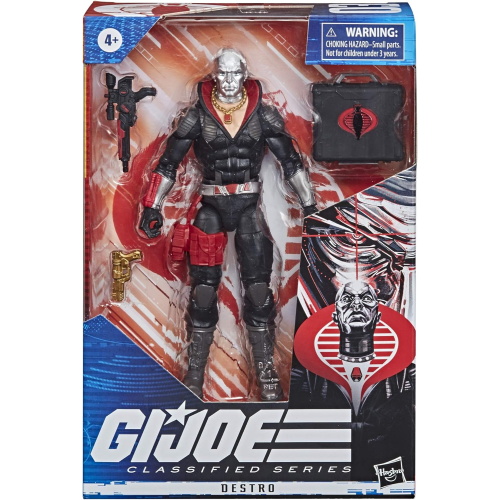 G.I. Joe Classified Series Destro Action Figure Collectible, Walmart Exclusive