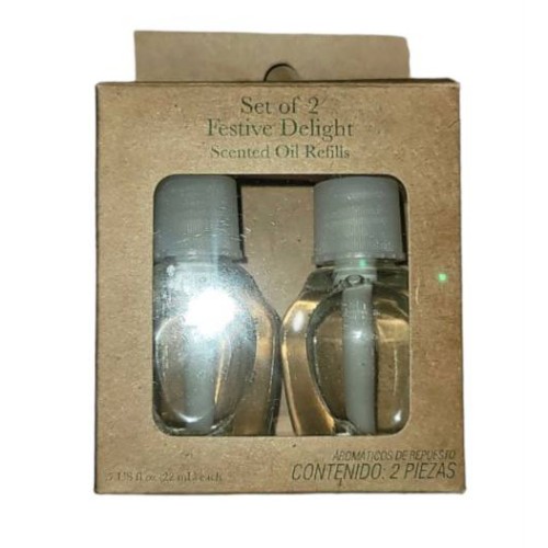 Bee & Willow 2-Pack Festive Delight Scented Oil Refills