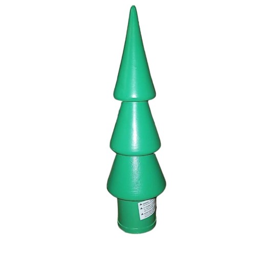 H for Happy™ 12-Inch Wooden Christmas Tree Green