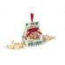 POPPIN' IN TO WISH YOU A HAPPY HOLIDAY POPCORN ORNAMENT