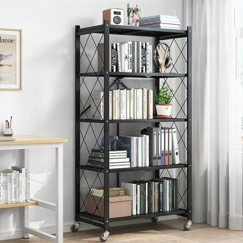 COOKCOK 5-Tier Storage Shelving Unit,Heavy Duty Metal Shelf