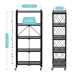 COOKCOK 5-Tier Storage Shelving Unit,Heavy Duty Metal Shelf