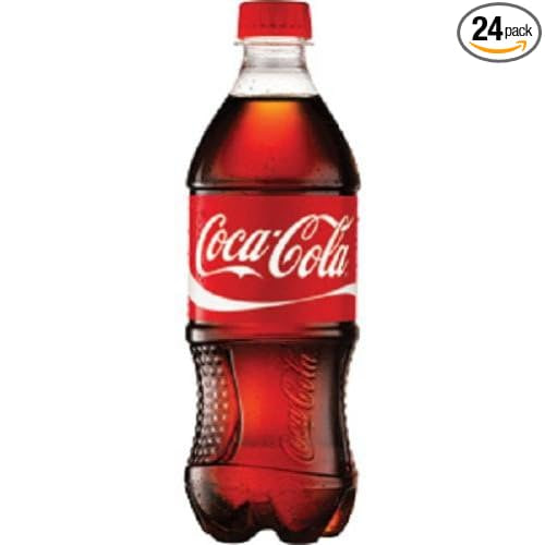 Coca-Cola Soda Coke, 20 Fl Oz (Pack of 24)