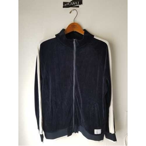 Mens XL Velour Track Jacket