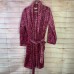 DeluxeCollection AdrienneVittadini Embossed Robe One Size Fits Most