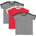 Marky G Apparel Boys Soccer Ringer Short-Sleeve T-Shirt (Pack of 3)