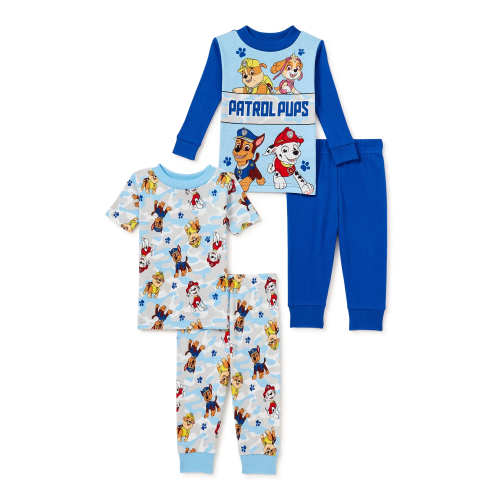 Toddler Character Pajama Set, 4-Piece, Sizes 12M-5T