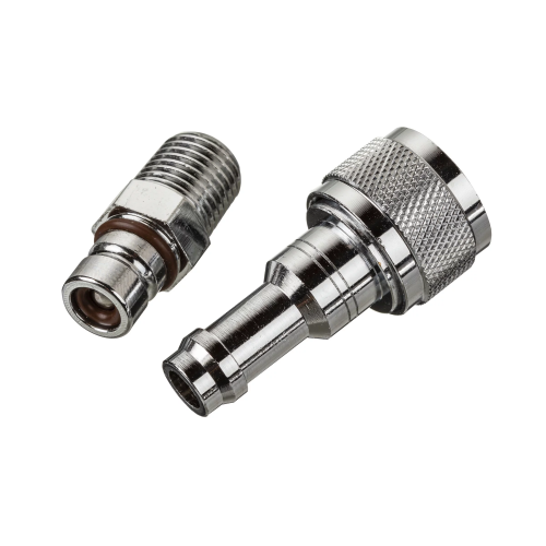 Scepter, 11553, Marine Tank Fittings, 3/8 Barb Female 1/4 Male NPT Quick Connector 5.5H x 1.7 W 1.1D