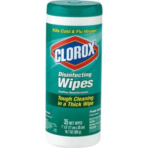 Clorox 35-Count Fresh Scent Bleach Free Disinfecting Cleaning Wipes