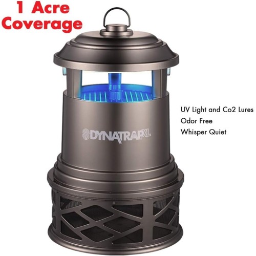 DynaTrap DT2000XLP-TUNSR Large Mosquito & Flying Insect Trap – Kills Mosquitoes, Flies, Wasps, Gnats, & Other Flying Insects – Protects up to 1 Acre