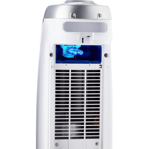 GermGuardian Air Purifier with HEPA 13 Filter, Removes 99.97% of Pollutants, Covers Large Room up to 743 Sq. Foot Room in 1 Hr, UV-C Light Helps Reduce Germs, Zero Ozone Verified, 22”, White, AC4825W