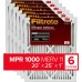 Filtrete 20x25x1 Air Filter MPR 1000 MERV 11, Allergen Defense, 6-Pack (exact dimensions 19.69x24.69x0.81)