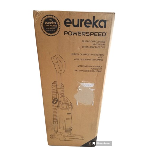 Eureka PowerSpeed Bagless Upright Vacuum Cleaner, Pet Turbo, Black