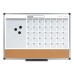 MasterVision 3-in-1 Calendar Planner Dry Erase Board, 36 x 24, Silver Frame