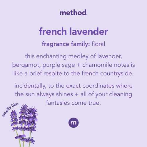 Method Products 00005 French Lavender All Purpose Cleaner 28-oz