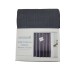 Nestwell Soft Cotton Gazue Shower Curtain 72x72" Dark Navy Grey New