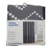 Simply Essential™ Chevron Cotton Shower Curtain 72in x 72 in, Gray