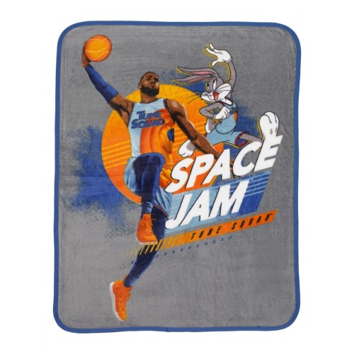 Space Jam A New Legacy Soft Super Plush Throw Blanket 40" x 50" LeBron James