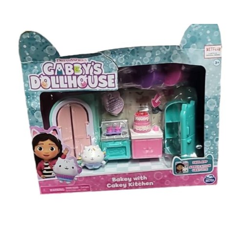 Gabby's Dollhouse Spin Master - Bakey With Cakey Kitchen Playset