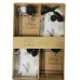 Bee & Willow™ Gift Tags White/Black, 4 Pieces