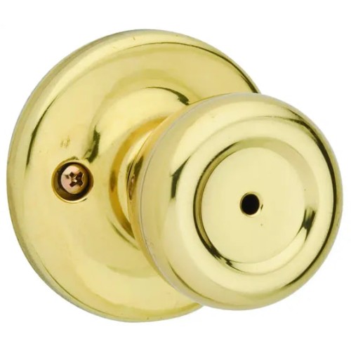 Kwikset Tylo Polished Brass Privacy Door Knob