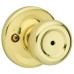 Kwikset Tylo Polished Brass Privacy Door Knob