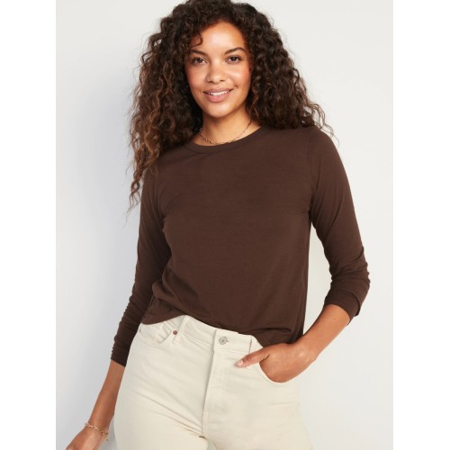 Long-Sleeve EveryWear T-Shirt for Women