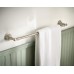 Moen DN6824BN Sage 24-Inch Wall Mount Bathroom Single Bar Towel Bar, Brushed Nickel