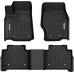 OEDRO Floor Mats Fit for 2022 2023 2024 New Jeep Grand Cherokee, All Weather Protection Car Mats TPE Accessories Custom Fit 2 Rows Liners Full Set Car Mats, Black