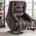 Phoenix Home Power Chair Lift Recliner, Chocolate