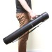 CALPALMY 2-Pack Extendable Poster Tubes Expand from 30.5” to 49” with Shoulder Strap and Handle | Carry Documents, Blueprints, Drawings and Art | Black Portable Durable Round Storage Cases