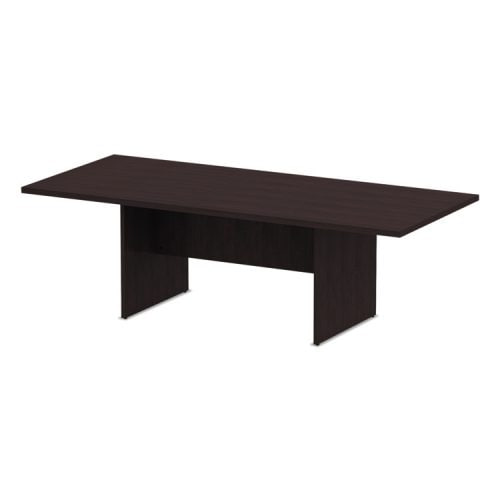 Alera®Alera Valencia Series Conference Table, Rectangular, 94.5w x 41.38d x 29.5h, Espresso