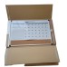 MasterVision 3-in-1 Calendar Planner Dry Erase Board, 36 X 24, Silver Frame