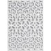 My Texas House Irongate, Transitional, Damask, Indoor/ Outdoor Area Rug, Natural