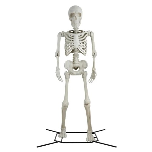 Poseable Giant Skeleton Halloween Outdoor Decorations Way to Celebrate, 10 Feet