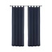 Mainstays 2-Piece Blue Light Filtering Tab Top Curtain Panel Set, 37" X 84"