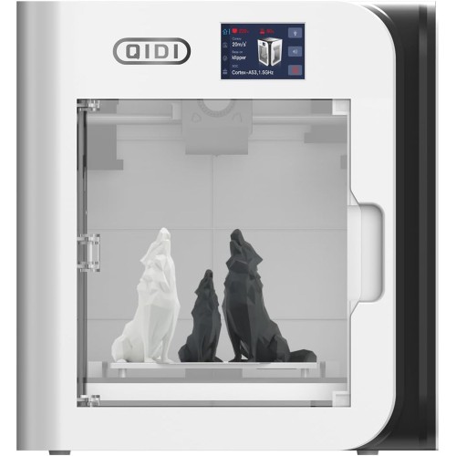 R QIDI TECHNOLOGY X-Smart3 3D Printer New Generation of 500mm/s High-Speed Desktop FDM 3D Printers for Beginners, CoreXY& Klipper, Auto Leveling, Input Shaper, Build Size 6.89x7.09x6.69 inch