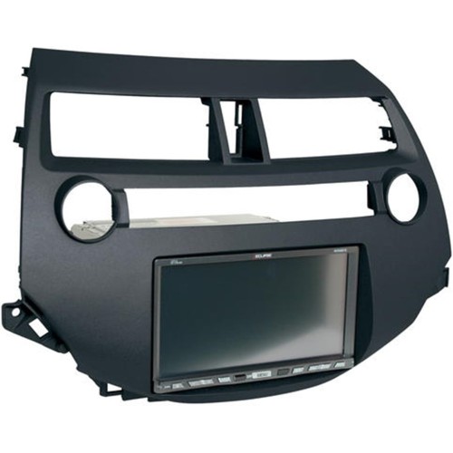 Scosche HA1707DGB Compatible with 2008-12 Honda Accord ISO Double DIN & DIN+Pocket Dash Kit; Dk Gray