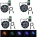 LED Up Lighting 36x1W RGB Stage Light, Sound Activated DMX Lighting Dj Par Can Lights with for Birthday Party Wedding Bar Club Home Christmas Halloween Festival (4Pack)