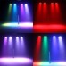 LED Up Lighting 36x1W RGB Stage Light, Sound Activated DMX Lighting Dj Par Can Lights with for Birthday Party Wedding Bar Club Home Christmas Halloween Festival (4Pack)