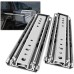 AOLISHENG Heavy Duty Drawer Runners 220kg Load Capacity Drawer Slides Runners Ball Bearing, Full Extension Without Lock, 500 600 700 800 900 1000 1100 1200 1300 1400 1500mm Side Mount 1 Pair