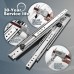 AOLISHENG Heavy Duty Drawer Runners 220kg Load Capacity Drawer Slides Runners Ball Bearing, Full Extension Without Lock, 500 600 700 800 900 1000 1100 1200 1300 1400 1500mm Side Mount 1 Pair