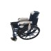 Drive Medical Blue Streak Wheelchair with Flip Back Desk Arms, Swing Away Footrests, 16 Inch Seat