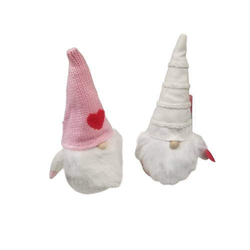 Valentine's Day Fabric GNOMES set of 2