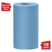 WypAll General Clean X60 Multi-Task Cleaning Cloths (35431), Small Roll, Blue, 130 Sheets / 1 Roll